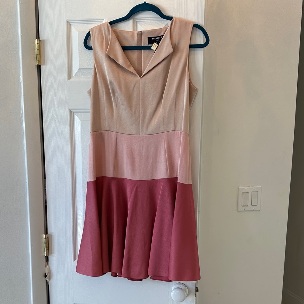 PAULE KA Elegant Pink Dress